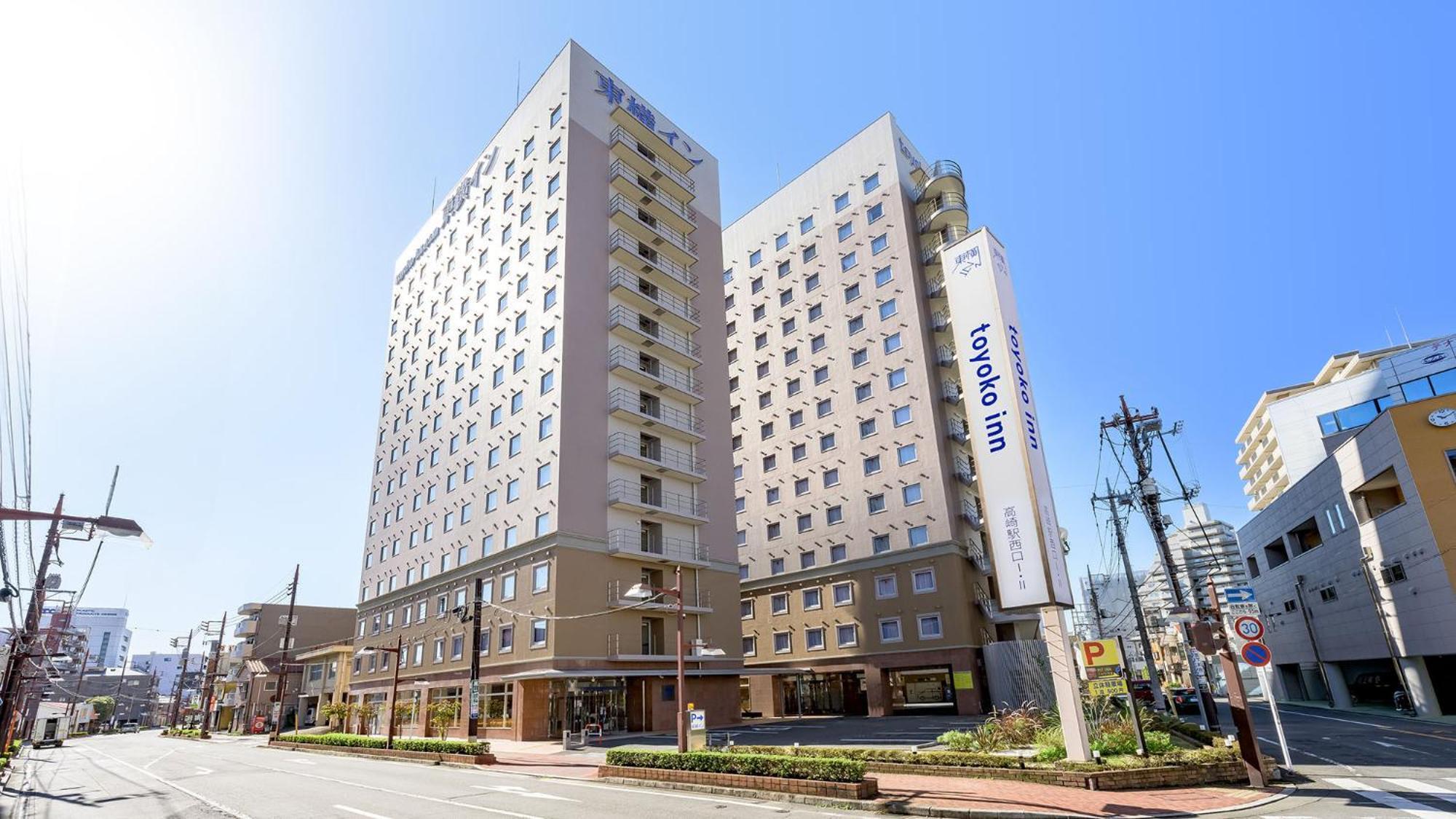 Toyoko Inn Takasaki Eki Nishi Guchi No 1 Ngoại thất bức ảnh